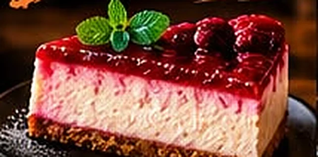 Cheesecake cu fructe de pădure