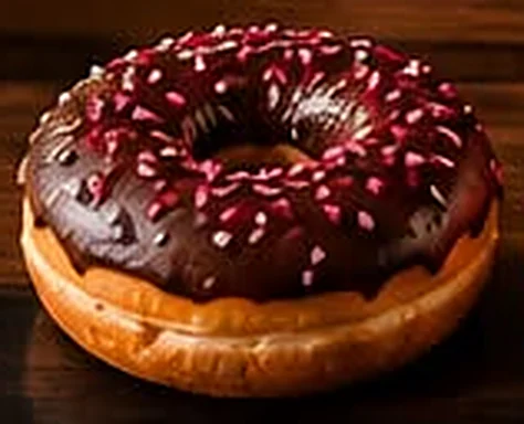 Donut cu ciocolată