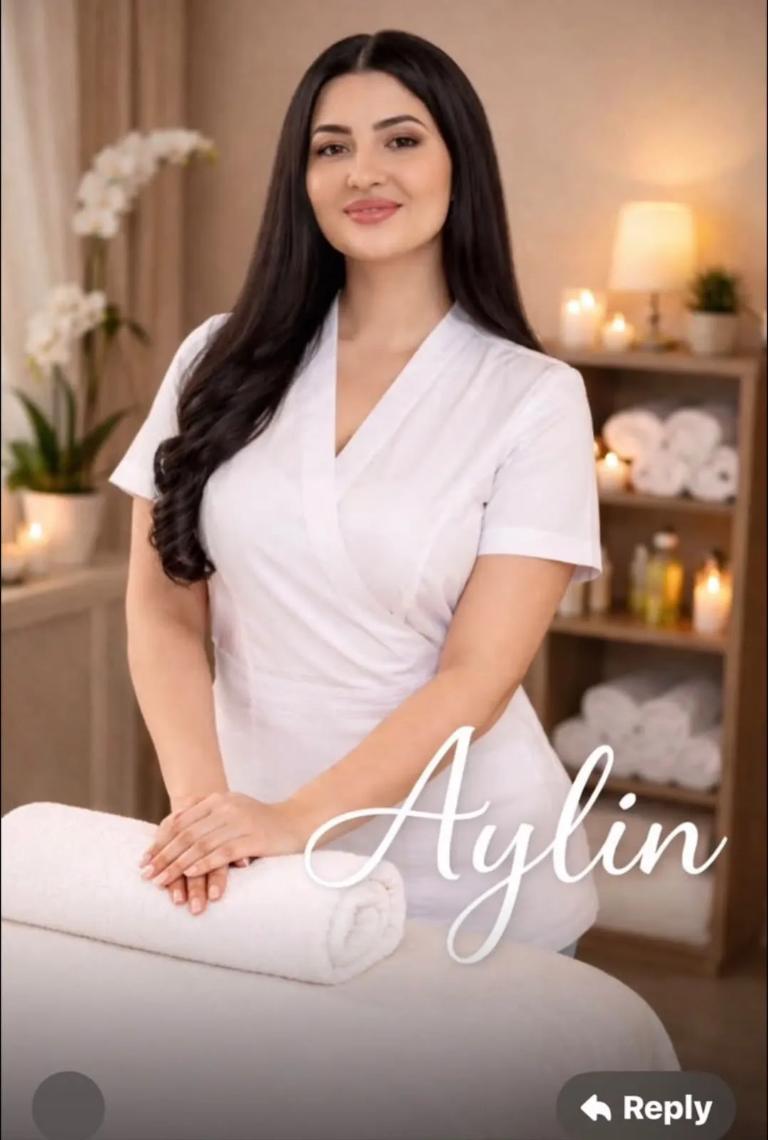 Aylin, deep tissue and sports massage therapist in London
