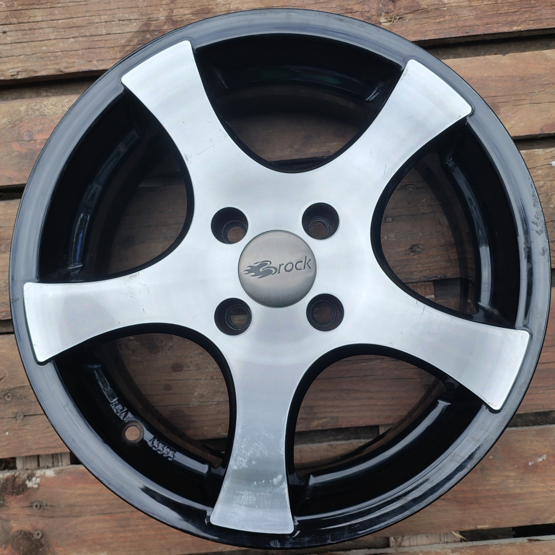 Jante aliaj 15 zoll marca Brock Wheels gama Dacia Logan / Renault Clio