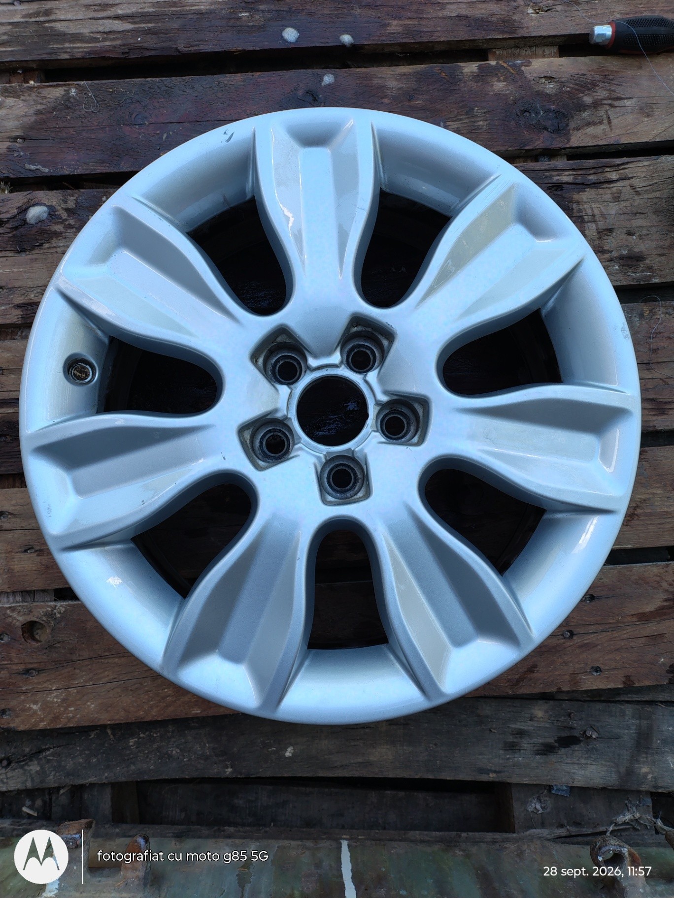 Jante aliaj 16 zoll originale Audi A1 / A2 / A3 / Vw Golf 4 / T Cross / Taigo etc. - Imagine principală